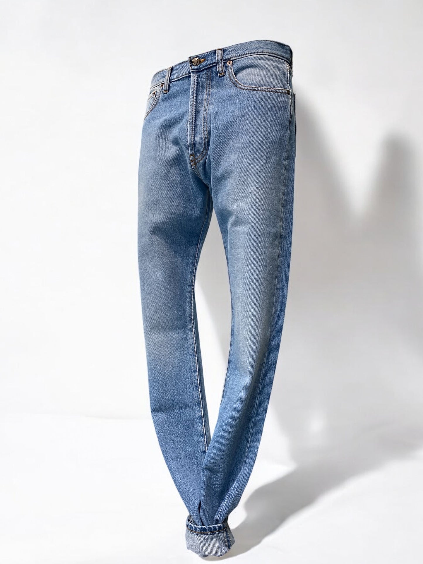 Jeans Uomo Denim Chiaro