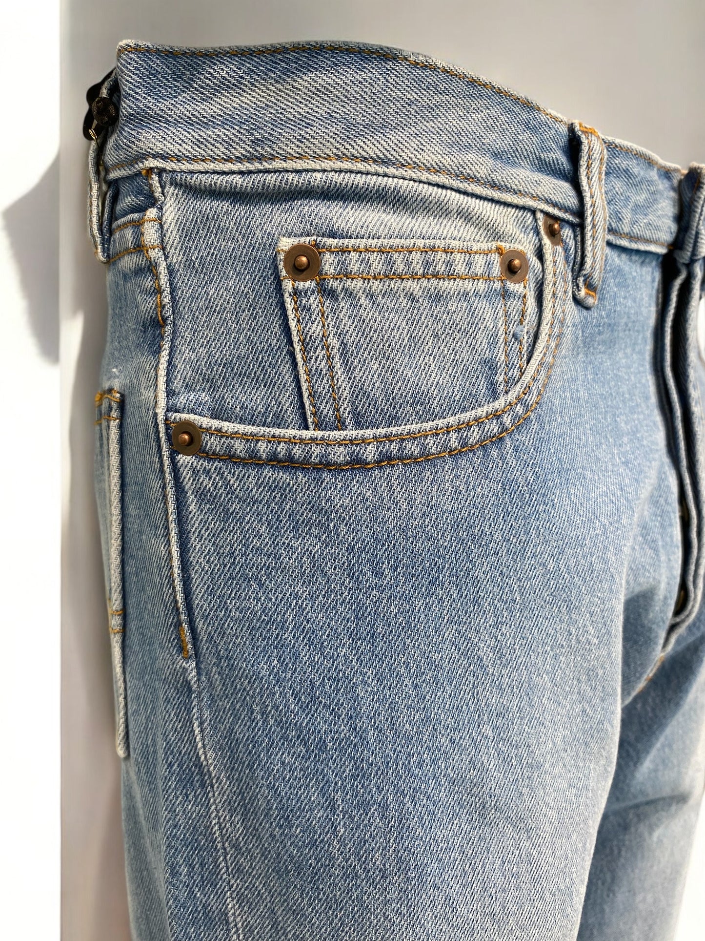 Jeans Uomo Denim Chiaro