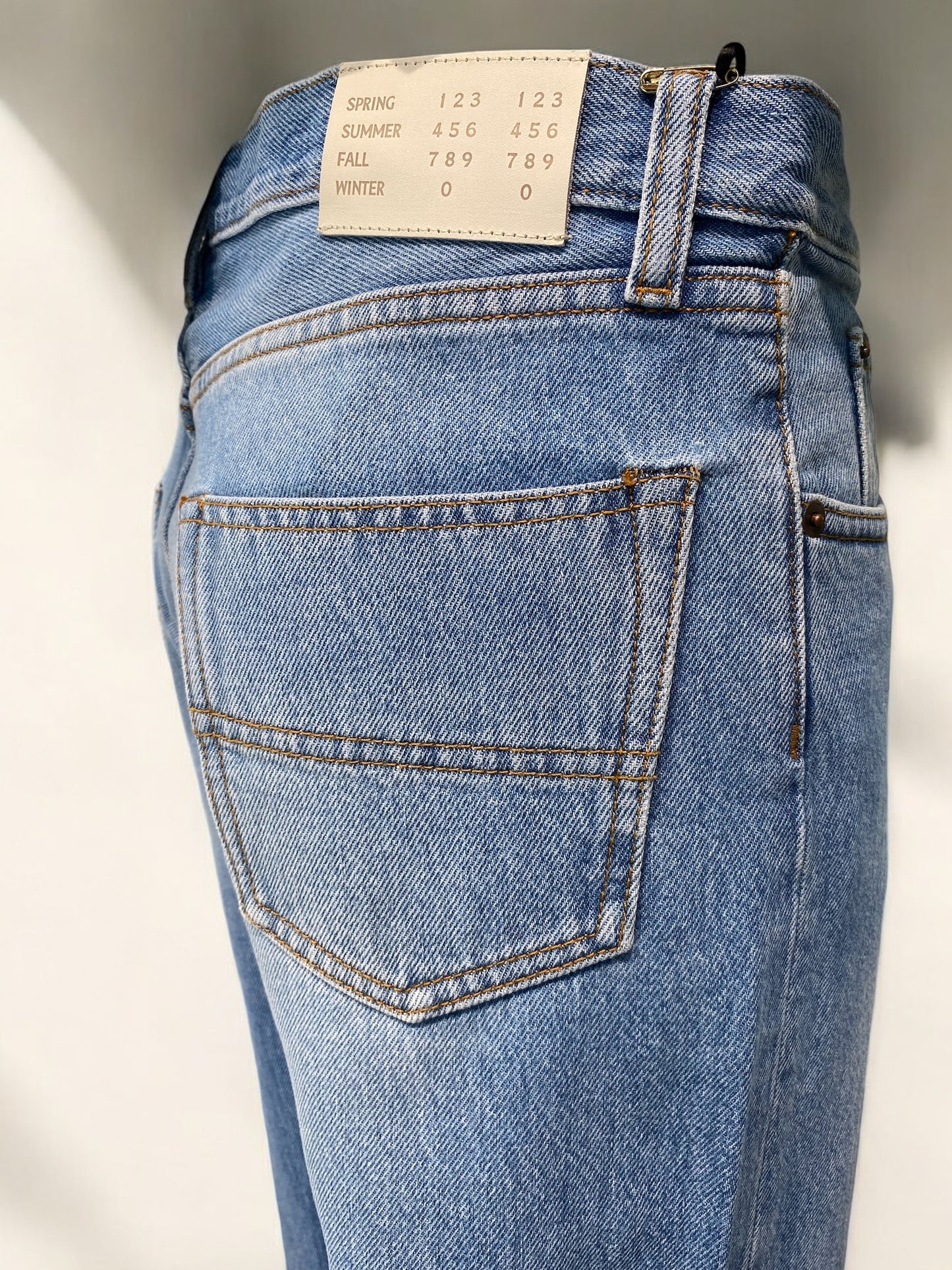 Jeans Uomo Denim Chiaro