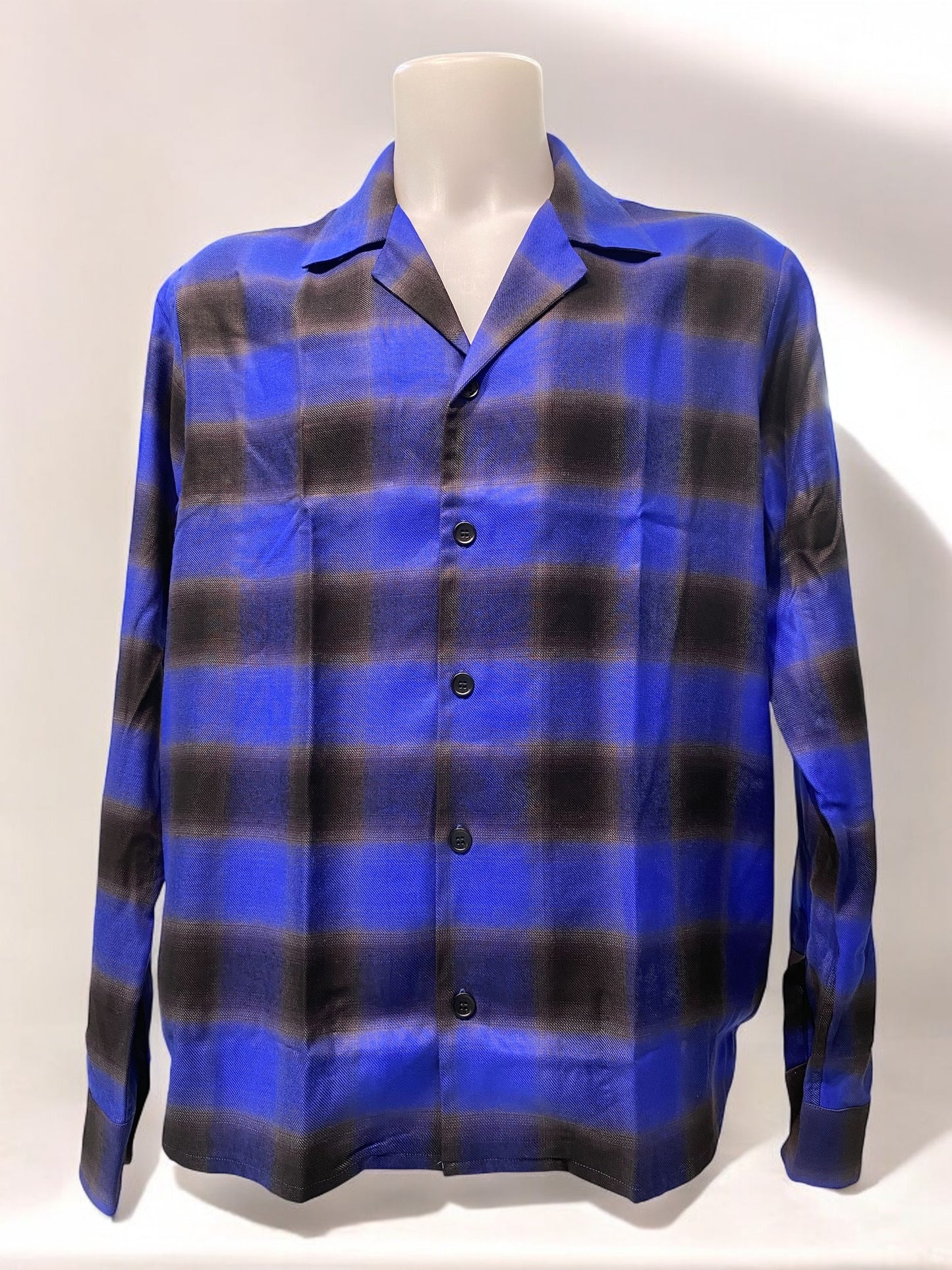 Camicia Uomo Oro Quadroni