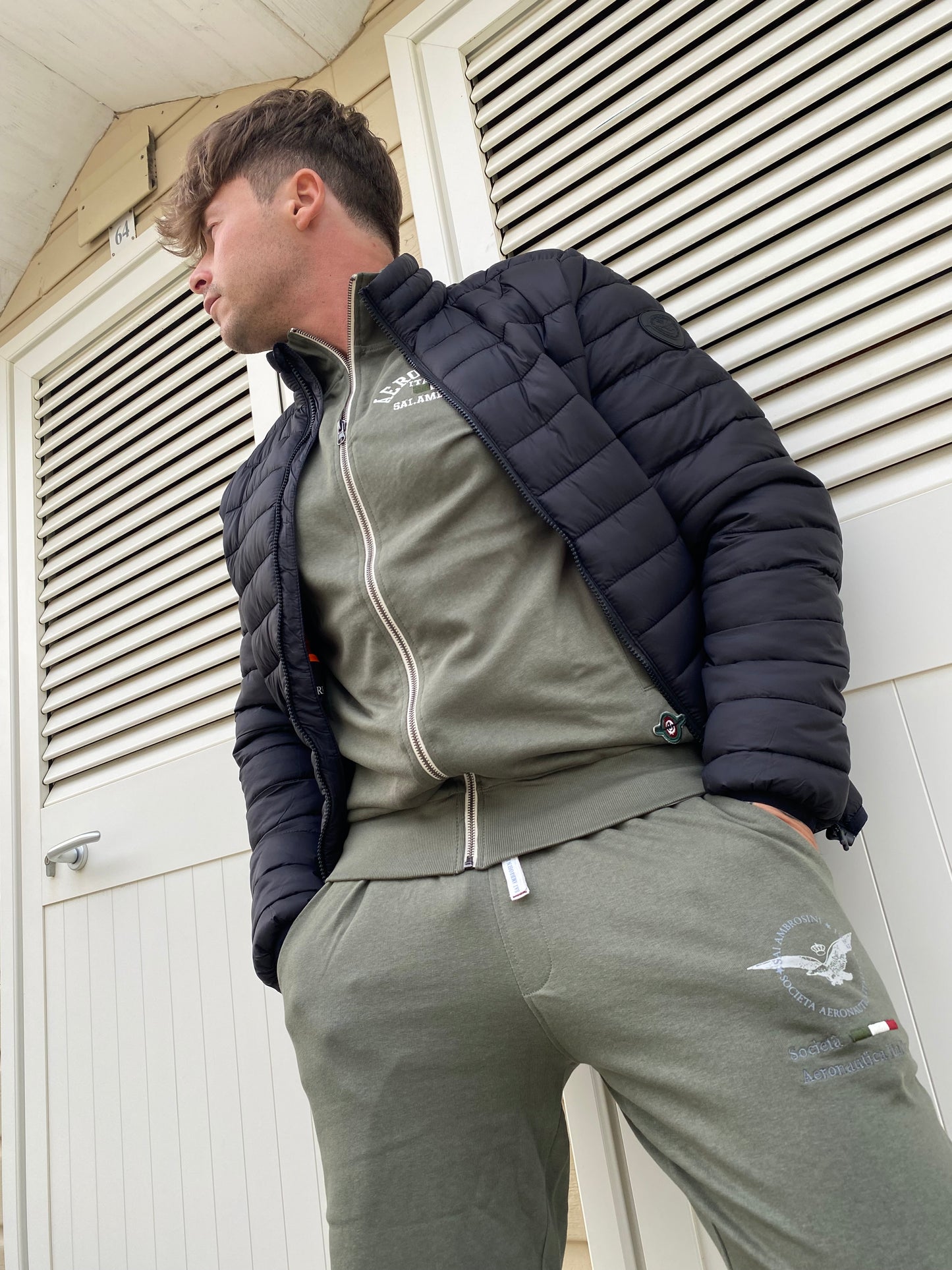 Pantalone Uomo Aeronautica Tuta