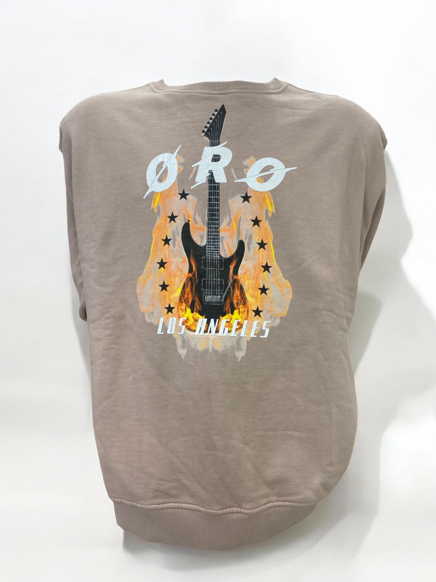 Felpa Uomo Oro Guitar